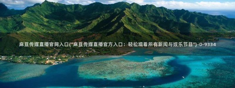 麻豆视频入口导航：麻豆传媒直播官网入口(\