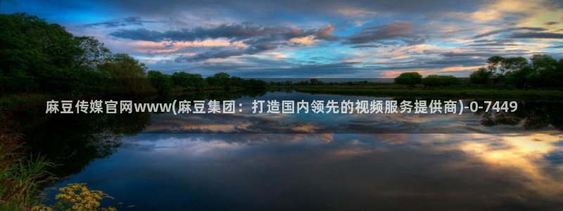 麻豆 精选更新：麻豆传媒官网www(麻豆集团：打造国内领先的视频服务提供商)